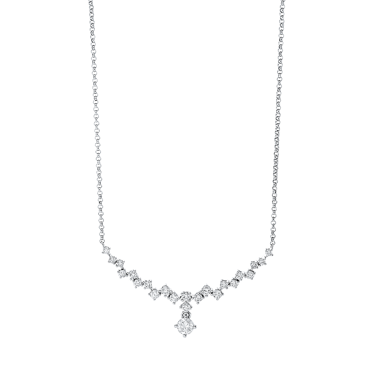 Collier 18 kt WG