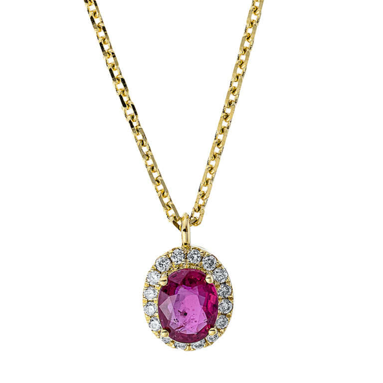 Collier 18 kt GG