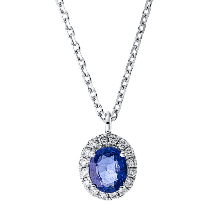 Collier 18 kt WG