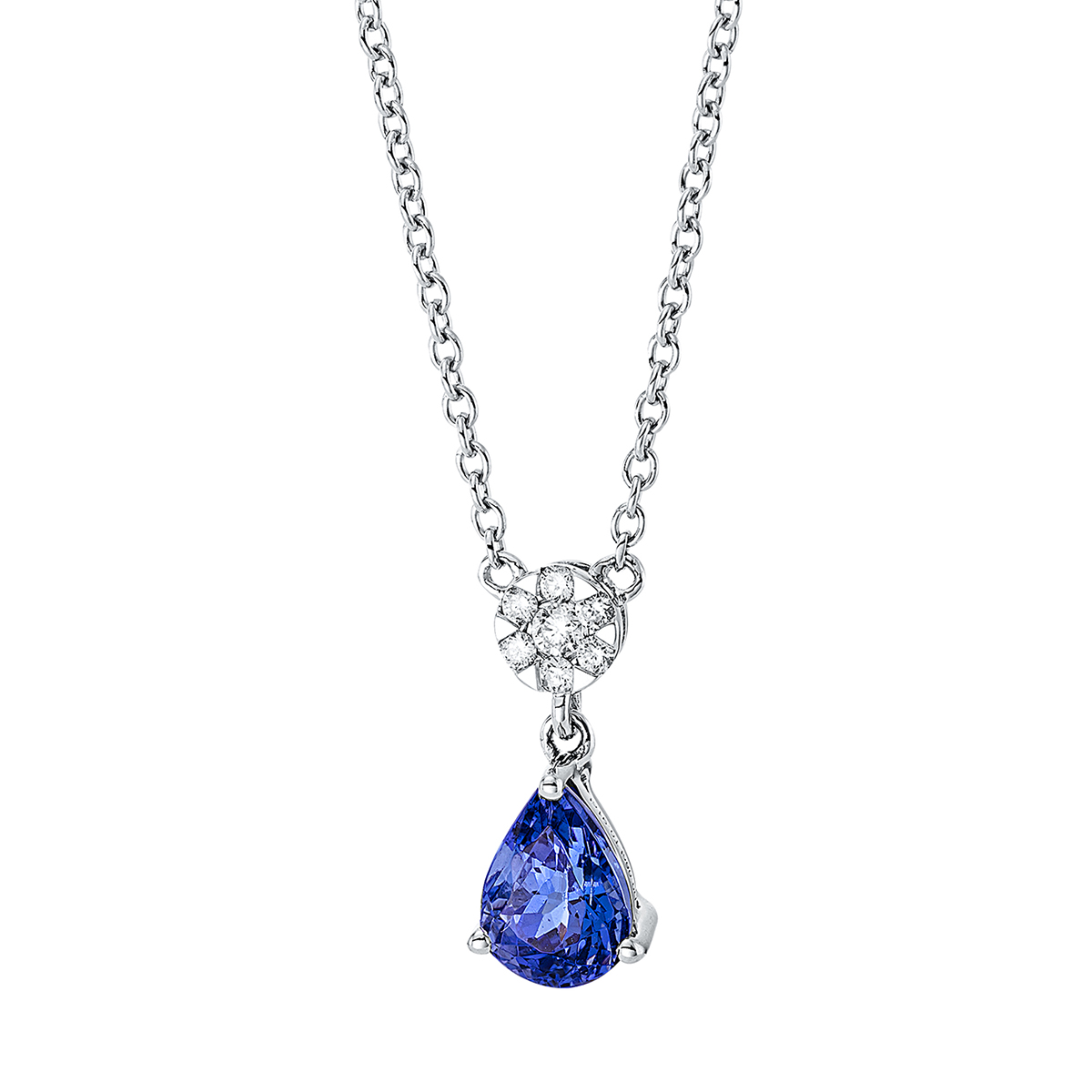 Collier 18 kt WG