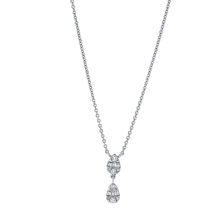 Collier 14 kt WG