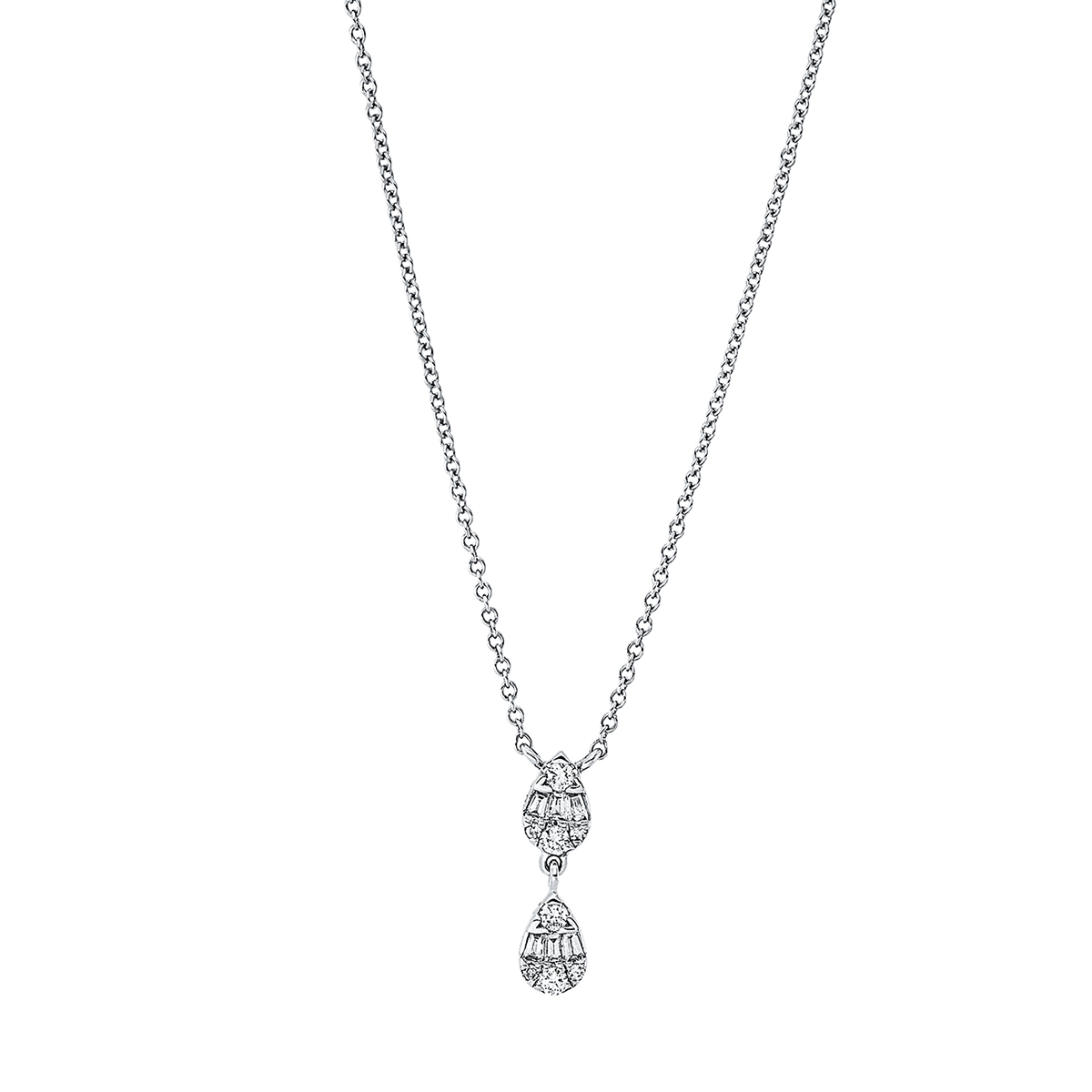 Collier 14 kt WG