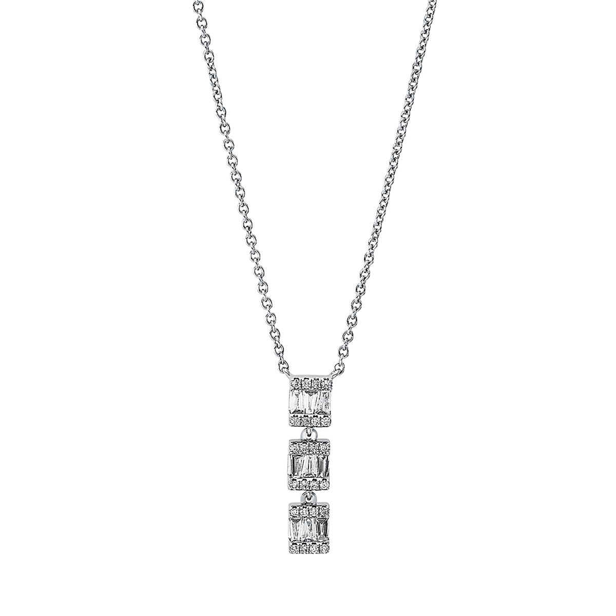 Collier 18 kt WG