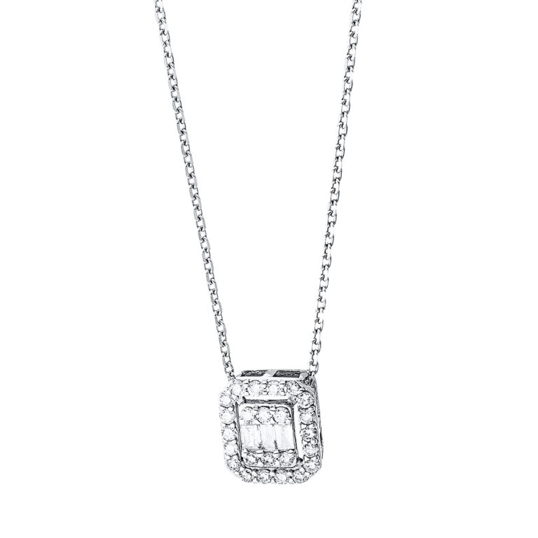 Collier 18 kt WG