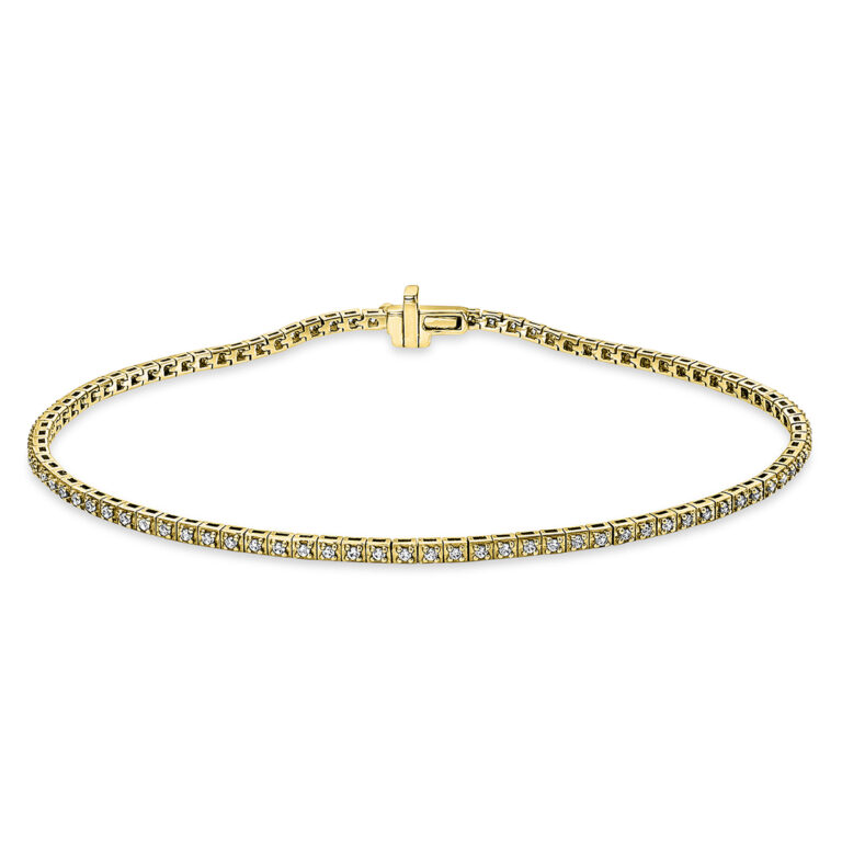 Armband 4er-Krappe 18 kt GG
