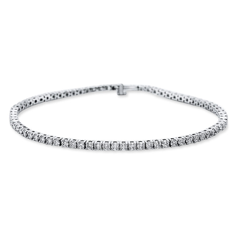 Armband 4er-Krappe 18 kt WG