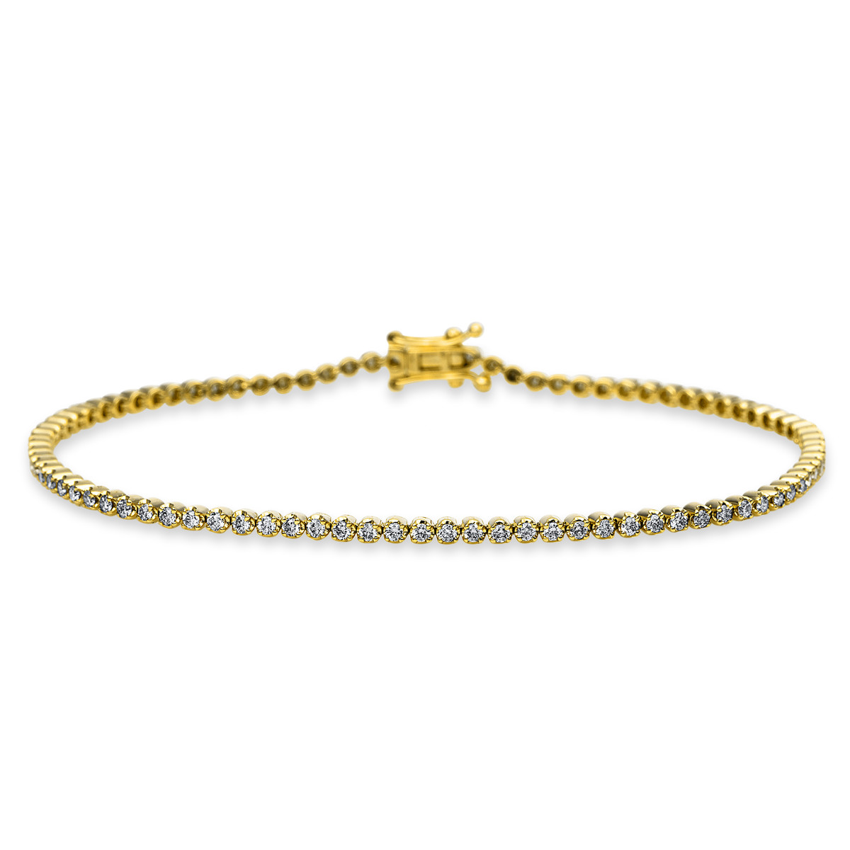 Armband 4er-Krappe 18 kt GG