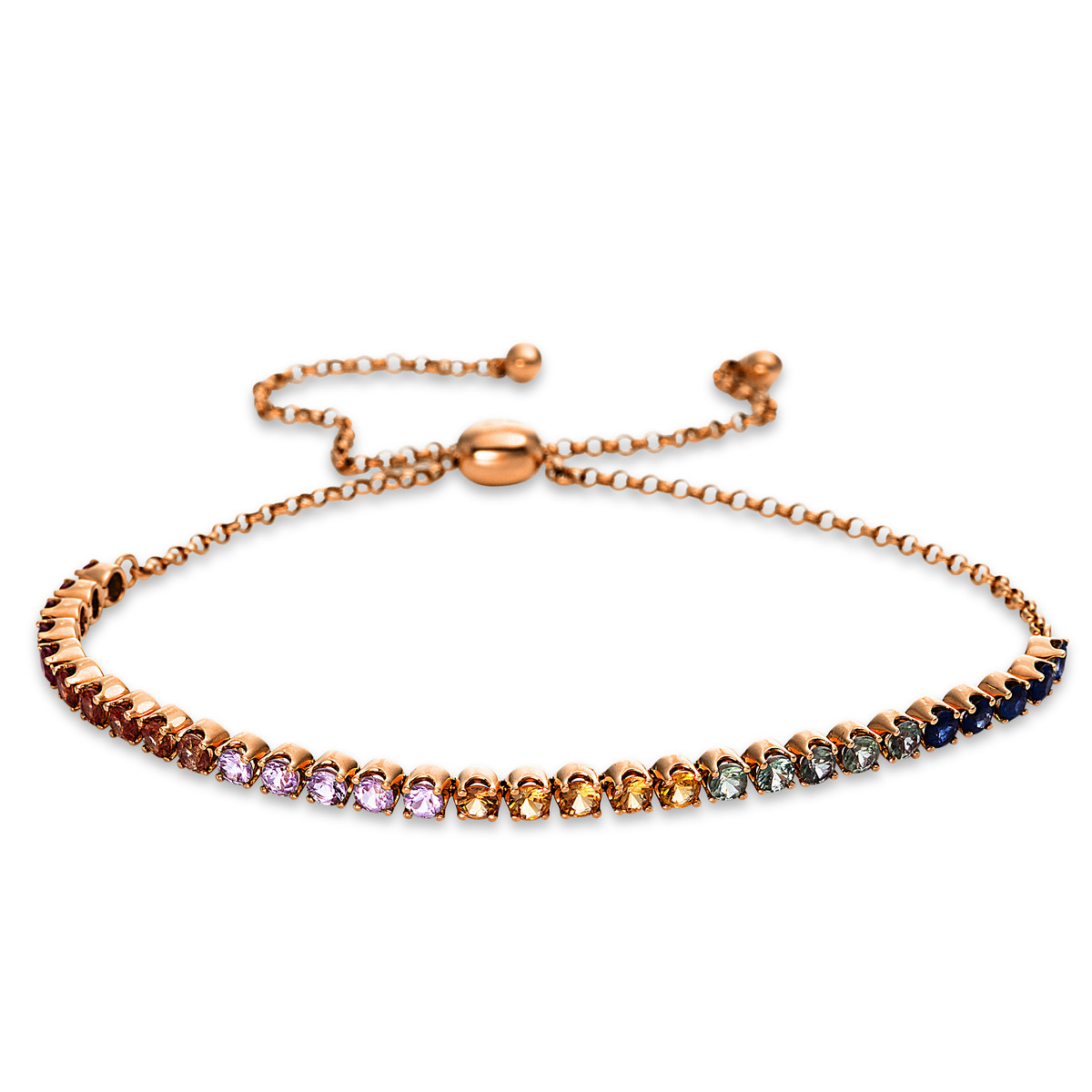 Armband 4er-Krappe 18 kt RG