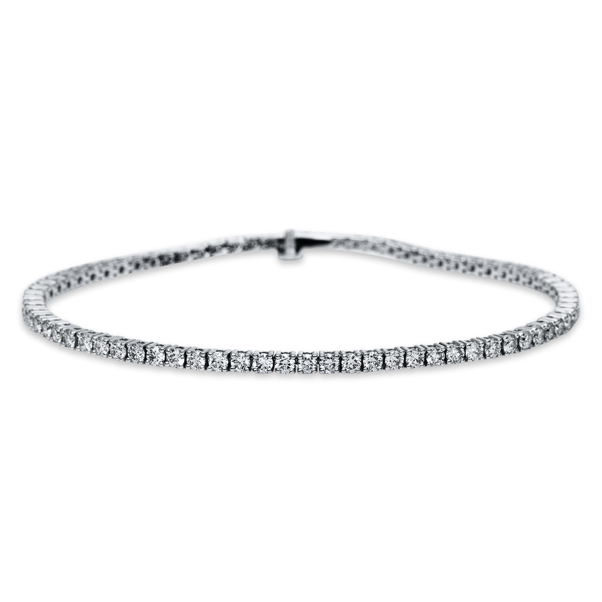 Armband 4er-Krappe 18 kt WG