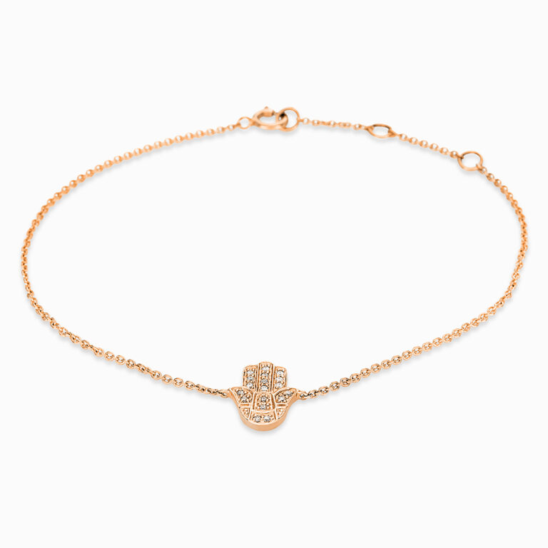 Armband 18 kt RG "Hand"