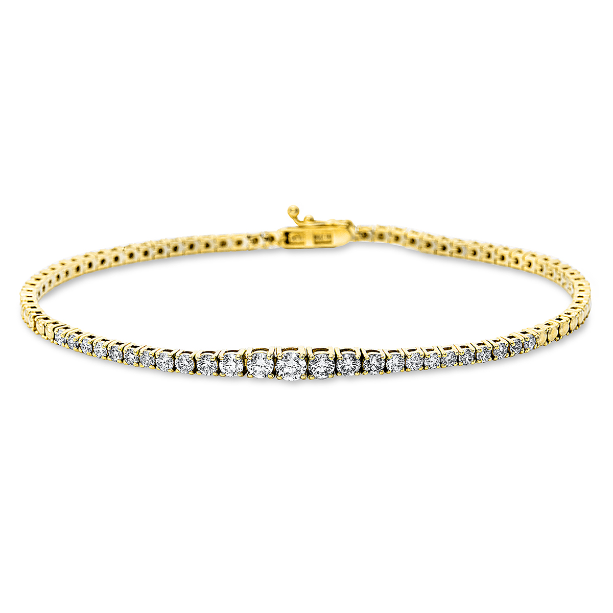 Armband 4er-Krappe 18 kt GG