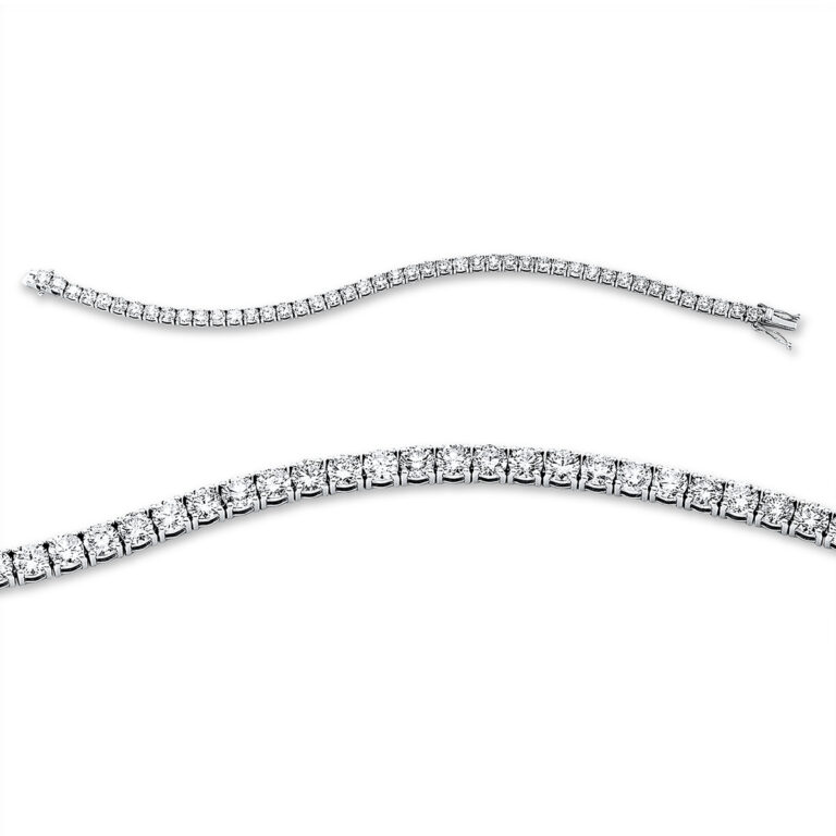 Armband 4er-Krappe 18 kt WG