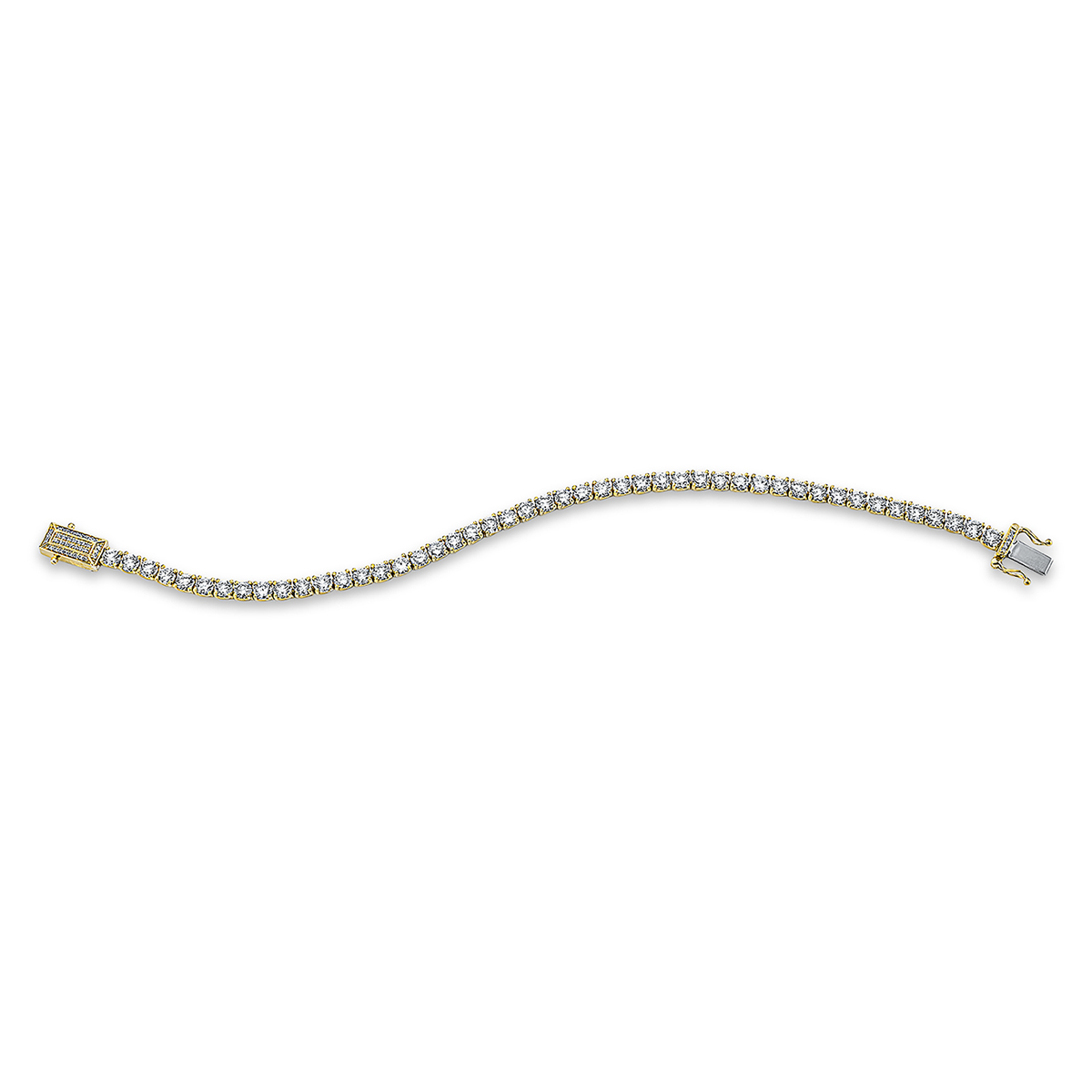 Armband 18 kt GG+WG