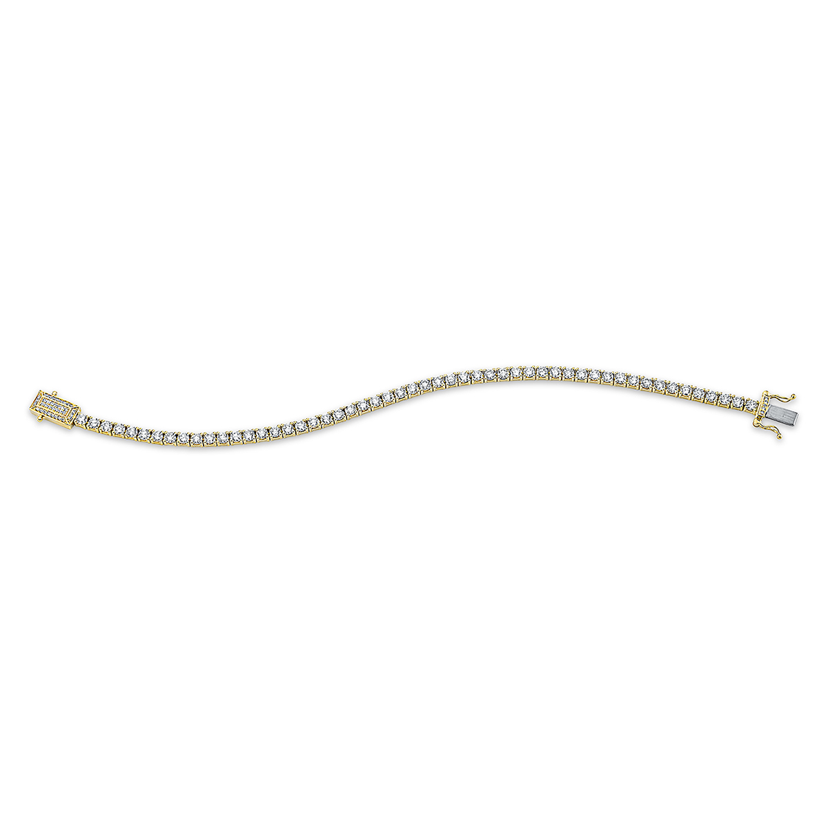 Armband 18 kt GG+WG