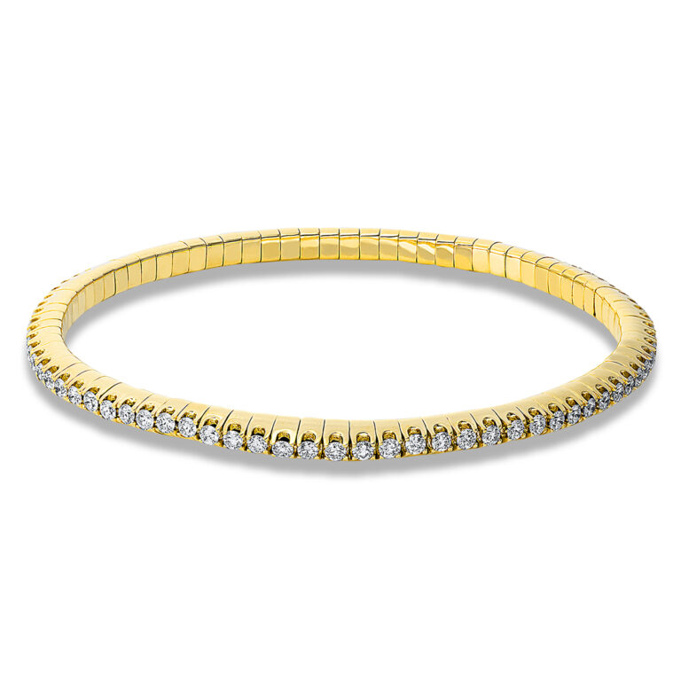 Armband 18 kt GG, Flex-Band, variabel