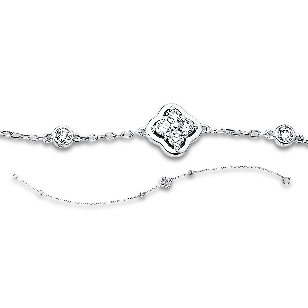 Armband 18 kt WG