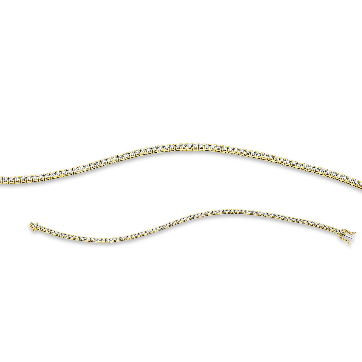 Armband 4er-Krappe 18 kt GG