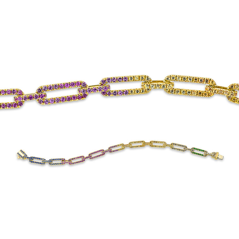 Armband 18 kt GG+WG
