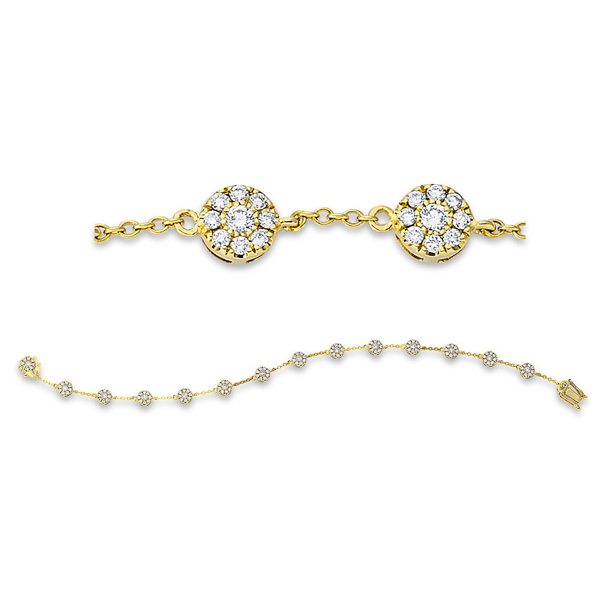 Armband 18 kt GG
