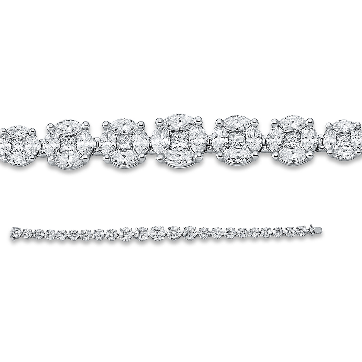 Armband 18 kt WG