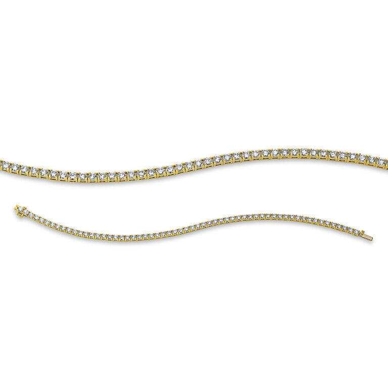 Armband 4er-Krappe 18 kt GG