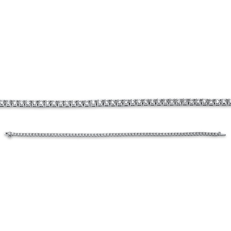 Armband 4er-Krappe 18 kt WG