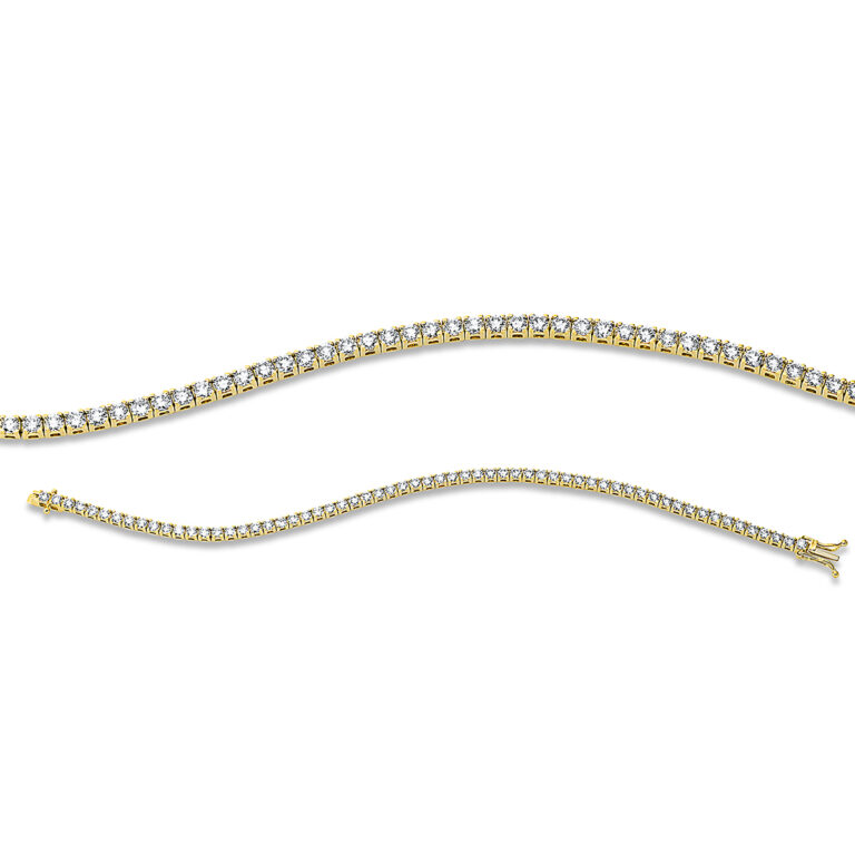 Armband 4er-Krappe 18 kt GG