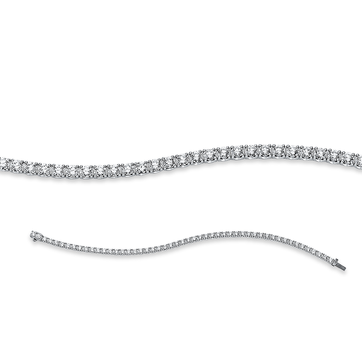 Armband 4er-Krappe 18 kt WG