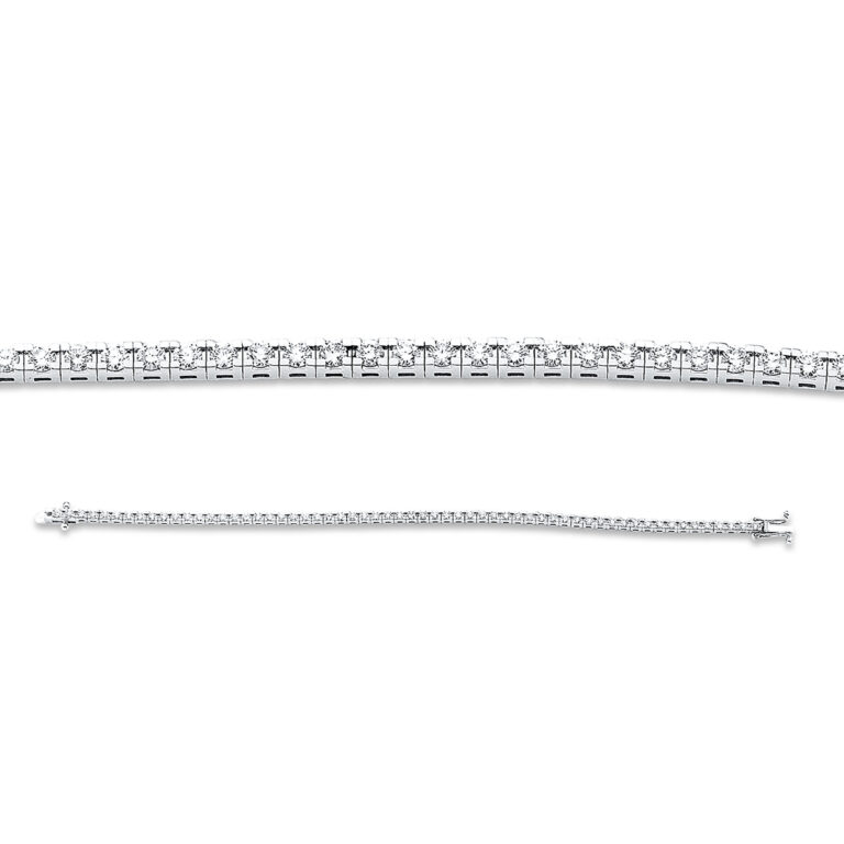 Armband 4er-Krappe 18 kt WG