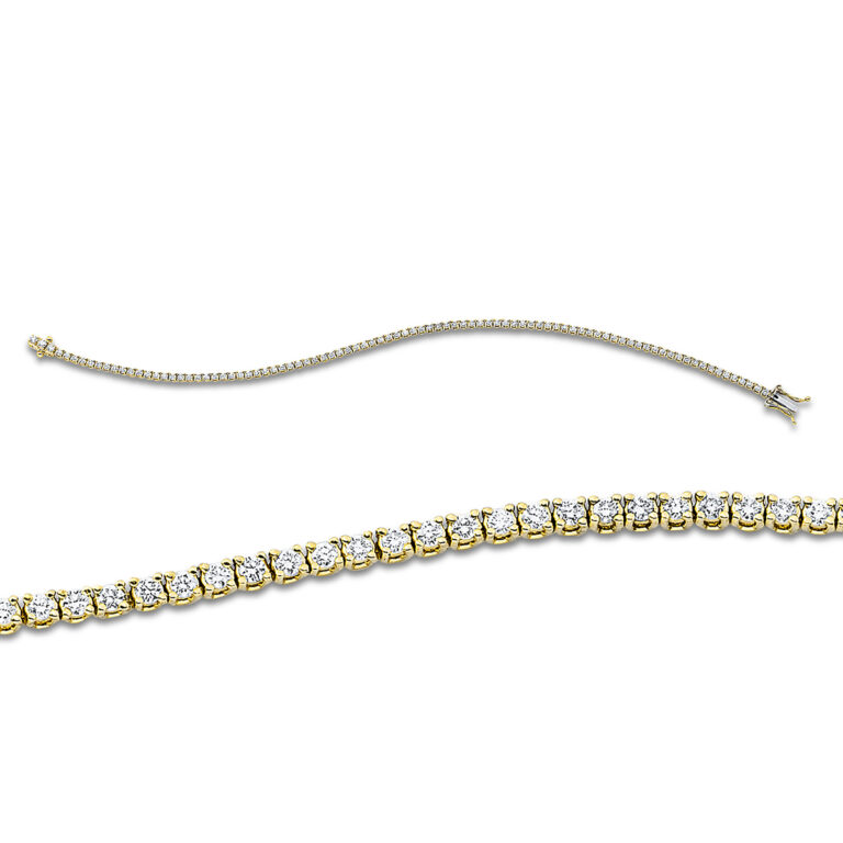 Armband 4er-Krappe 18 kt GG