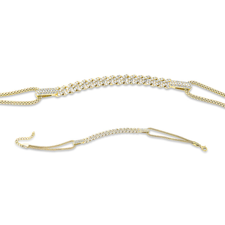 Armband 18 kt GG