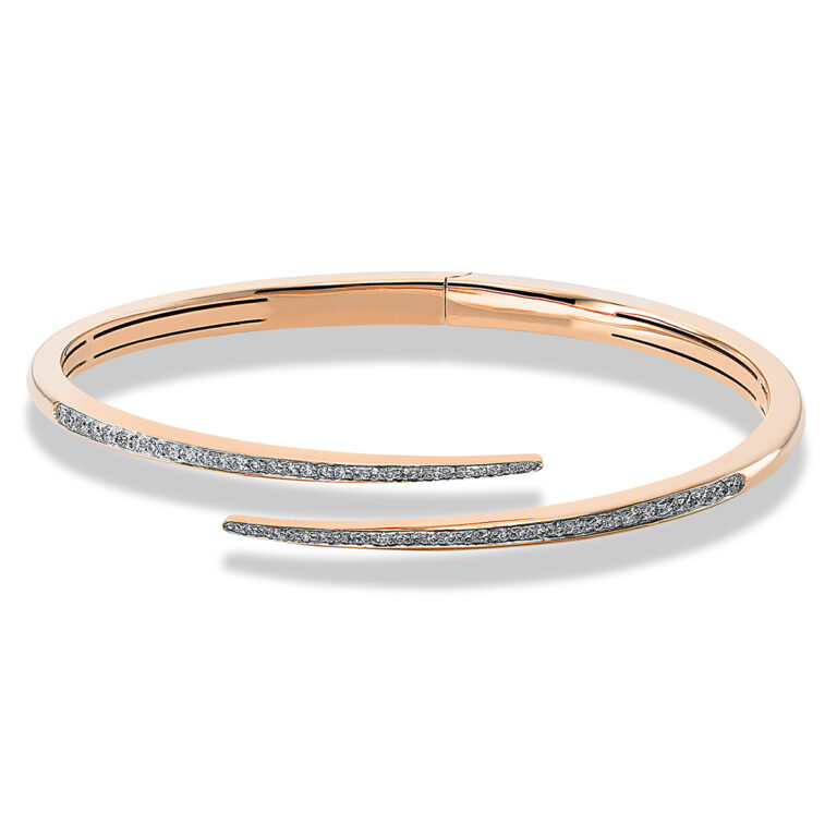 Armreif 4er-Krappe 18 kt RG
